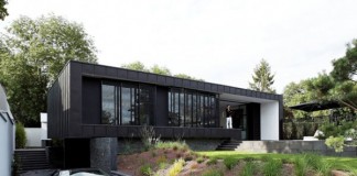 The C House near Paris, France by Lode Architecture.