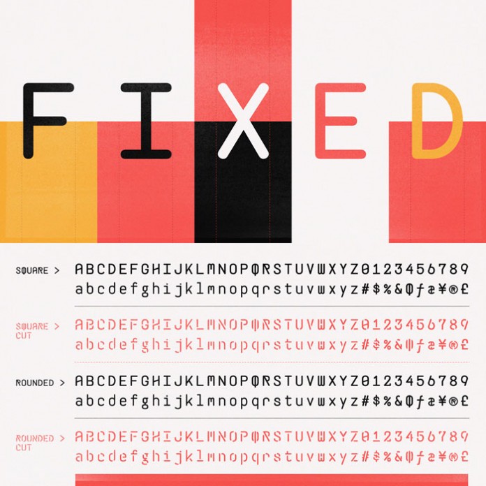 The Fixed font family by Vorathit Kruavanichkit and Sumpatha Jadee of type foundry Produce.