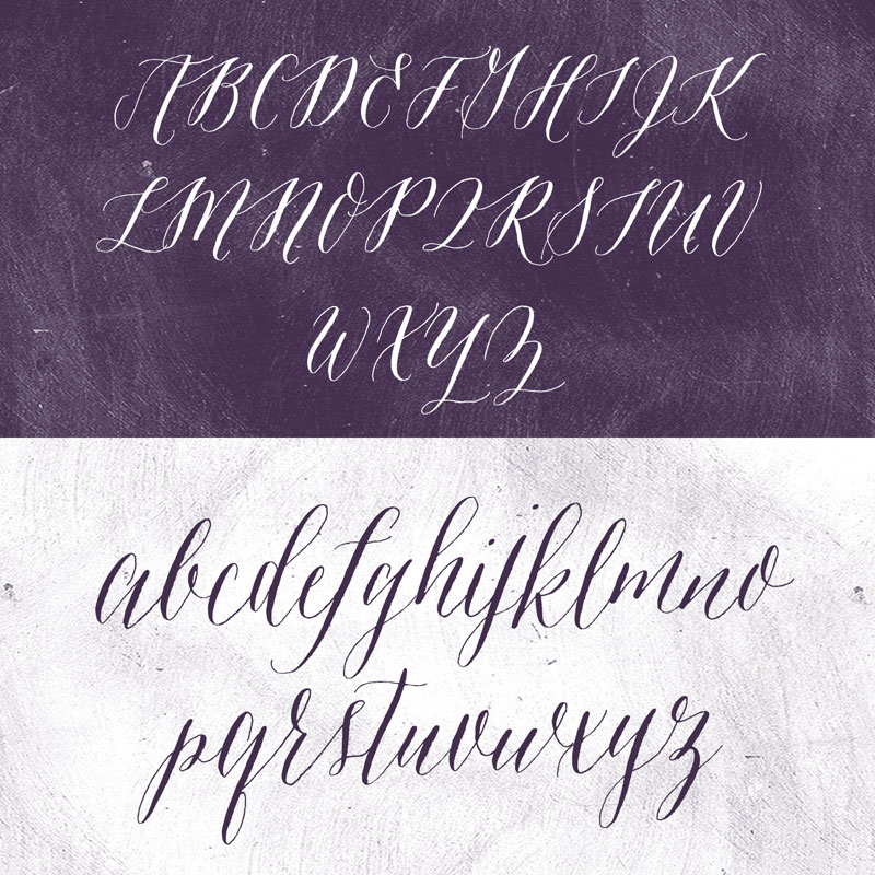 Asterism Typeface, a handwritten font
