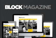 Block Magazine - flat, minimalist and responsive blog theme.