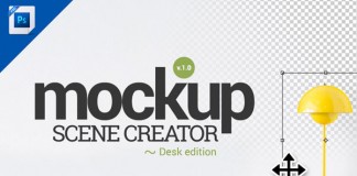 Mockup Scene Creator - Desk edition