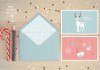 Perfect for the use as printed cards or e-cards.