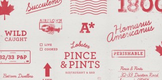 Pince & Pints - Brand illustrations for a series of delivery and packaging icons.