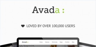 Avada WordPress theme, a responsive multi-purpose theme loved by over 100,000 users.