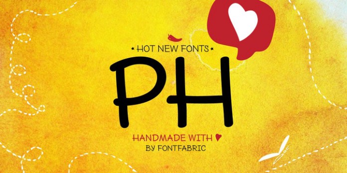 PH fonts, a multifaceted type system from Fontfabric.
