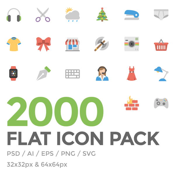Flat Icons • Free Flat Icon Packs