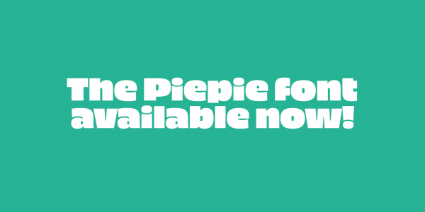 This is the playful Piepie font from Ryoichi Tsunekawa's Flat-it type foundry.