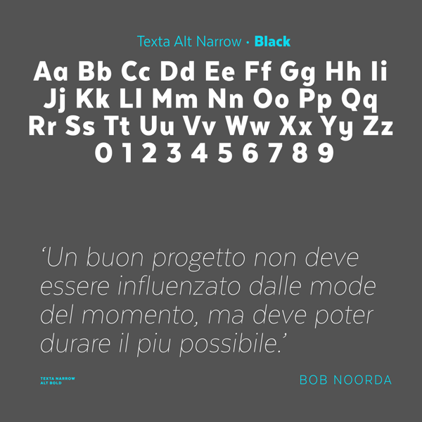 Alphabet of the Black character set and a sample of a text in thin letters.