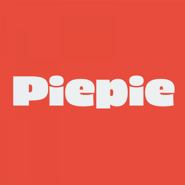 Piepie, a super fat and super sassy typeface by Ryoichi Tsunekawa.
