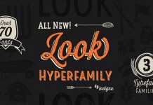 Look is a versatile hyperfamily from insigne type foundry.