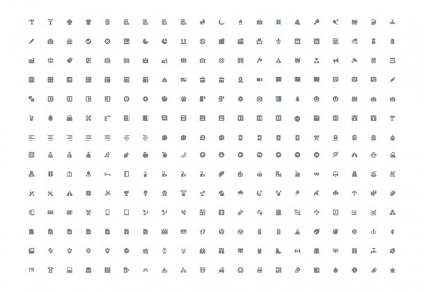 1000 Mini Vector Icons for Download