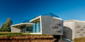 The modern version of a country house in the north of the Netherlands.