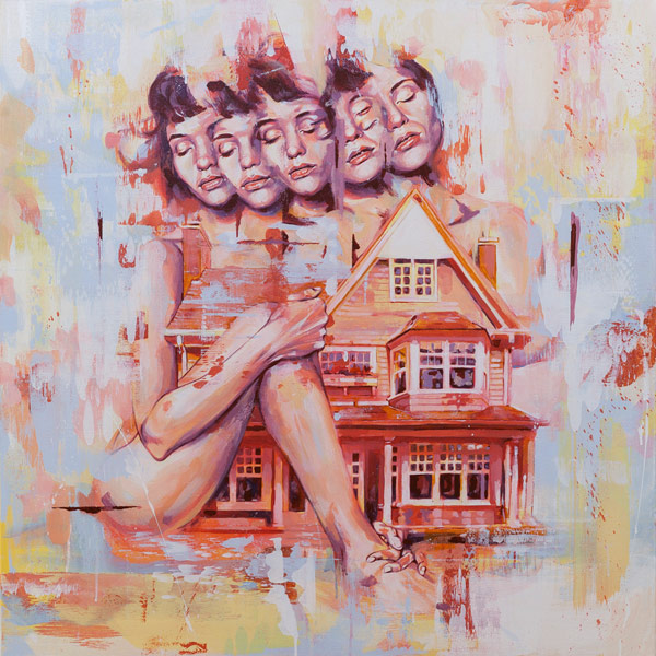 'No Place Like Home' Paintings by Artist Sam Octigan