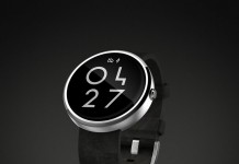 A special design smartwatch user interface based on simple black and white as well as minimalist numbers and letters.