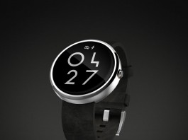 A special design smartwatch user interface based on simple black and white as well as minimalist numbers and letters.