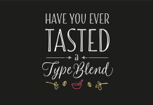 Hand drawn Blend fonts by type designer Sabrina Mariela Lopez of foundry Typesenses.