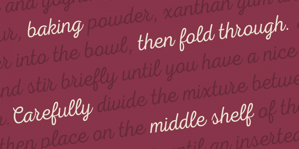 Nexa Script is the clean and sober version of Nexa Rust, a multifaceted font system.