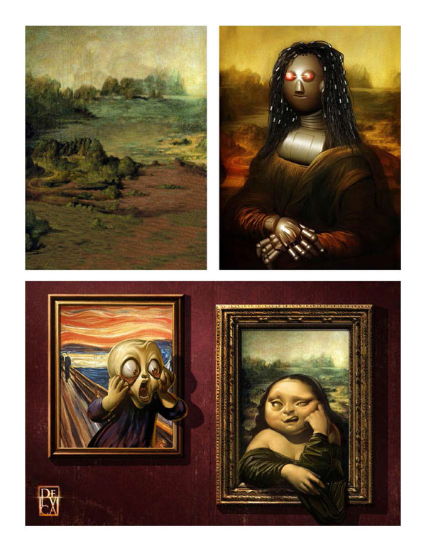 Mona Lisa Reimagined – Book by Erik Maell