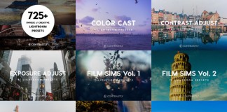 A unique and creative Lightroom workflow bundle with more than 725 presets for professional use.