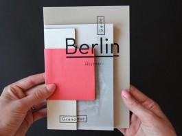 Fragments d'un voyage, a photo booklet about Berlin by French graphic design student Camille Palandjian.