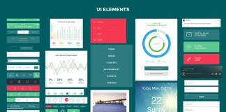 The Savvy UI Kit with more than 70 user interface templates.