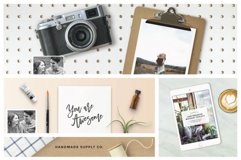 Download Ladypreneur Mockup Creator Toolkit from Station Seven