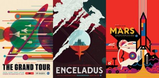 NASA Space Travel Posters by Invisible Creature.