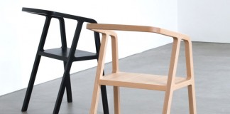 A-Chair, a minimalist and formal chair design by Austrian product designer Thomas Feichtner.