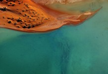 Sand, 2016 - Shark Bay aerial shot by Tommy Clarke.