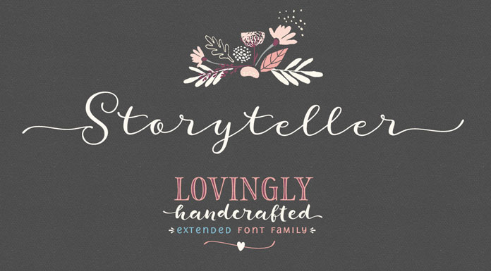 Storyteller Font Family from My Creative Land
