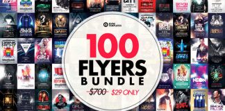 100 Flyer Templates for Download!
