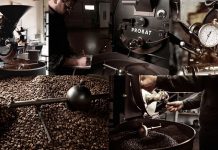 A coffee roastery in Lugano, which is managed by the second generation of the family.