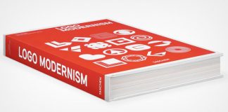 Logo Modernism design book by Jens Müller.
