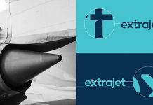 Extrajet – Airline branding by Alphabet