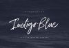 Indigo Blue typeface by Nicky Laatz