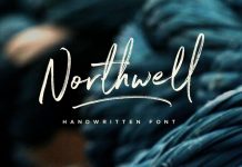 Northwell font by Sam Parrett.