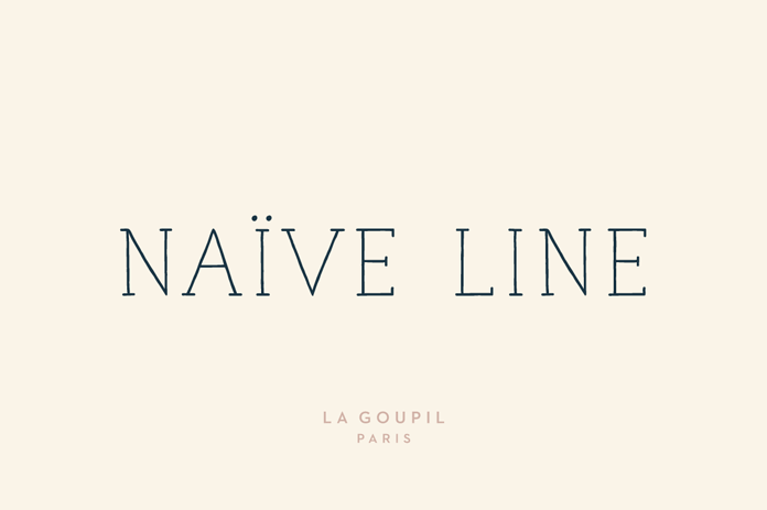 Naïve Line Font Pack from La Goupil Paris.