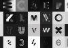 36 Days of Type – design submissions by Stefan Hürlemann.