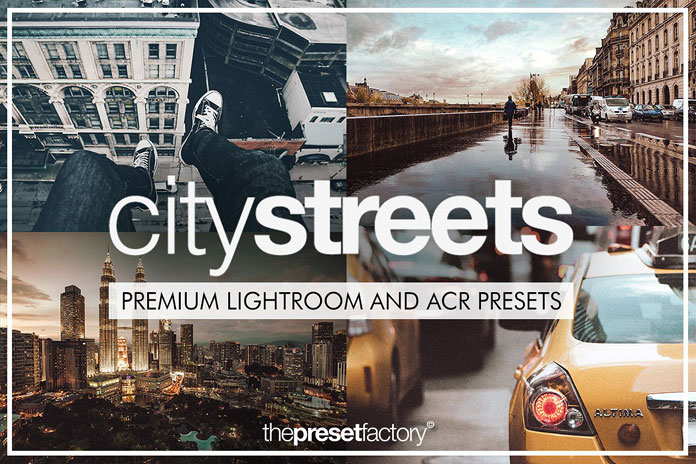 City Streets – Lightroom and ACR presets bundle.