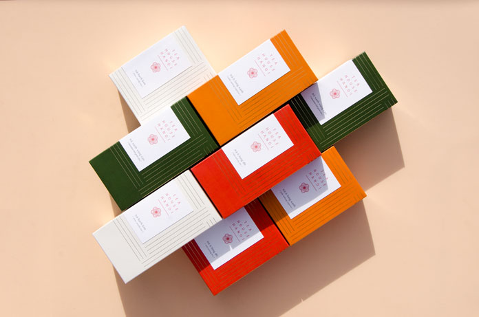 Tea House Hanoi brand and packaging design by Hung Le Ngoc.
