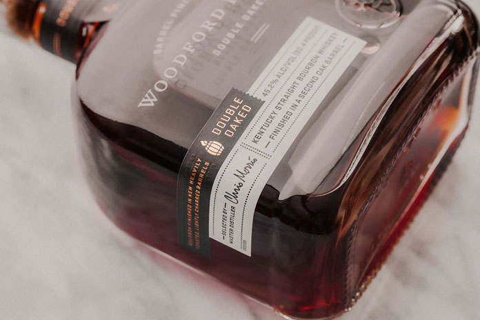 Woodford Reserve – label close up.