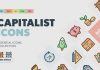 Capitalist Flat Icons Collection from PixelBuddha.
