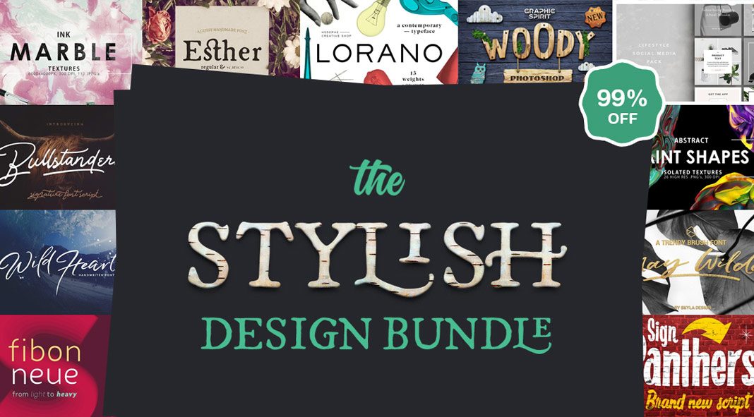Pixelo's stylish design bundle.