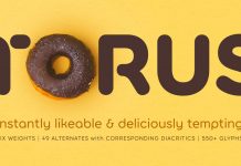 Torus font family by Paulo Goode.