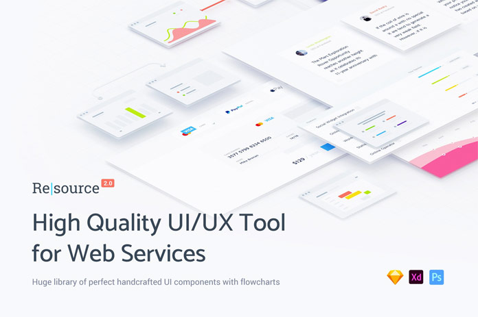 Resource - Web Design UI/UX tool kit