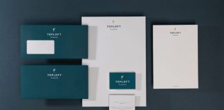 Branding, art direction, photography, and interior concept by ADDA studio for the Toploft apartment hotel