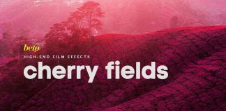 Cherry Fields – Infrared Photoshop action.