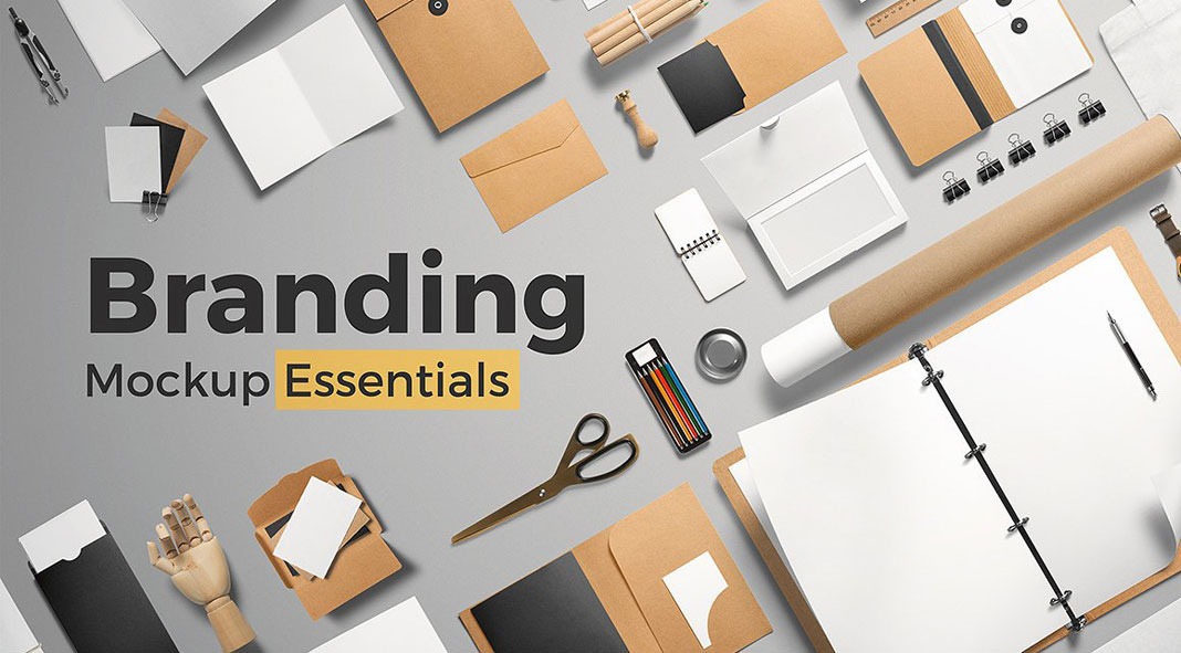 Download Branding Essentials from Mockup Cloud