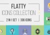 Flatty Icons 2 in 1 Collection