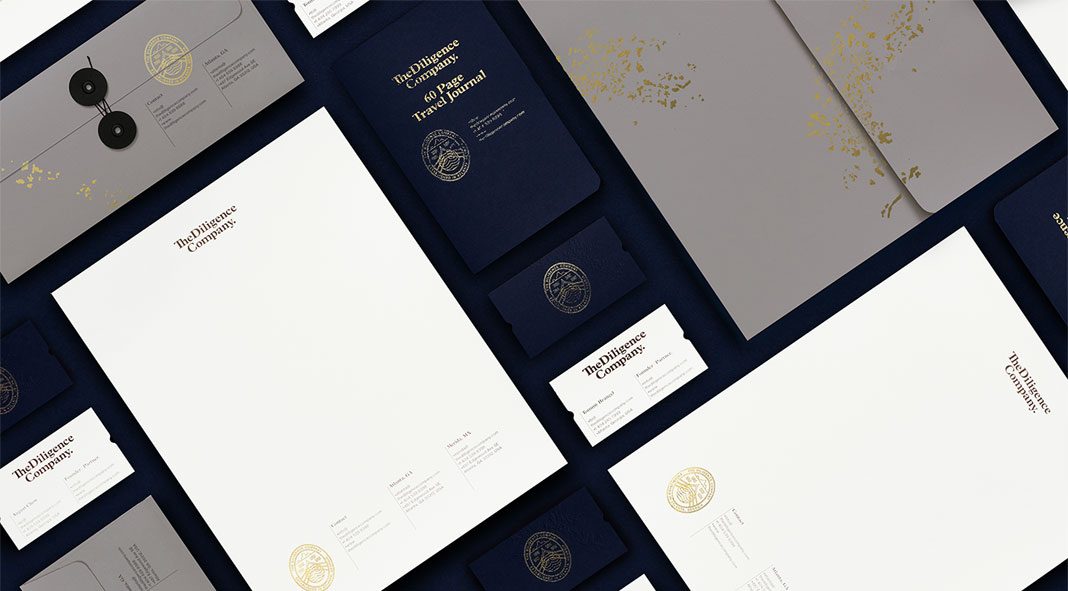 The Diligence Company - branding by Anagrama Studio